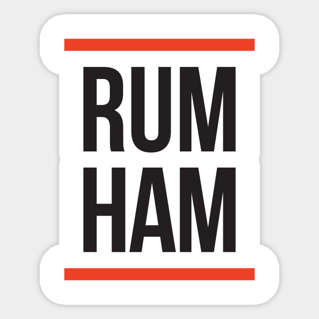 Rum Ham Sticker by RedYolk